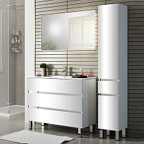 Мебель для ванной Sanvit Кубэ-3 80 белый глянец