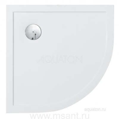 Поддон для душа Акватон Калифорния 90x90 четверть круга