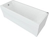 Акриловая ванна Aquatek Альфа 140x70, с каркасом, сливом-переливом (слева или справа), без фронтального экрана