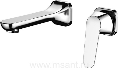 Смеситель Bien BL45020103 С ВНУТРЕННЕЙ ЧАСТЬЮ, для раковины