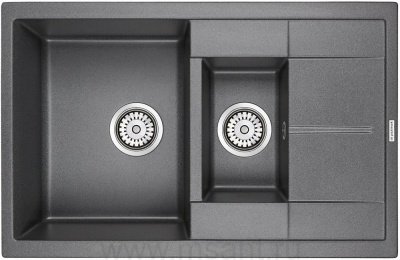 Мойка кухонная Paulmark Feste PM237850-DG графит