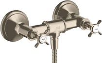 Смеситель Axor Montreux 16560820 для душа, шлифованный никель