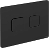 Кнопка смыва Cersanit Accento Square 63838 черная матовая