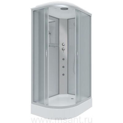 Душевая кабина Niagara Classic NG-3312-14RG (120х80х215) низкий поддон(13см),стекло матовое 