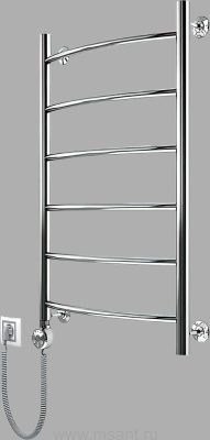 Полотенцесушитель электрический Маргроид Вид 4 80x40 L