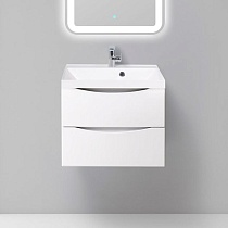 Тумба для комплекта BelBagno Marino 60 bianco lucido, подвесная