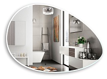 Зеркало AZARIO OMEGA 920*600 c подсветкой и диммером, бесконтактный сенсор