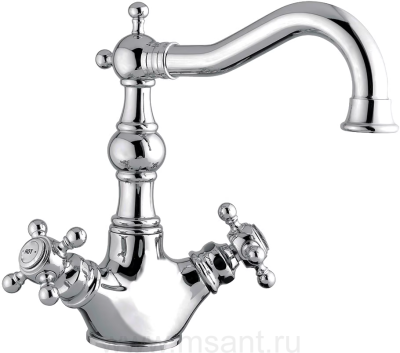 Смеситель Migliore Arcadia 18390 для раковины, хром