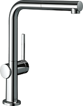 Смеситель Hansgrohe Talis M54 72808000 для кухонной мойки, хром