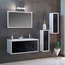 Мебель для ванной Marka One Seattle 90П black stone