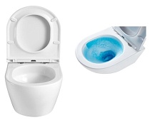 Унитаз подвесной Azario Grado 370х490х360 смыв 