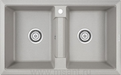 Мойка кухонная Paulmark PM238150-GR серая