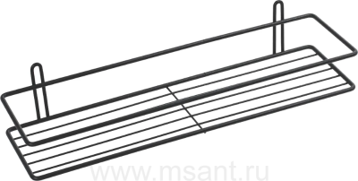 Полка Fixsen FX-730B-1 прямая, черная