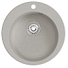 Мойкa MIXLINE ML-GM13 круглая, серая (310), 495мм (глуб. чаши 200)