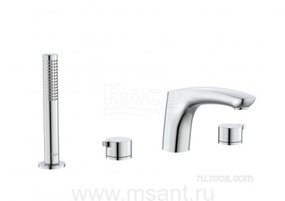 Смеситель Roca Insignia для ванны-душа к-т, 5A093AC00