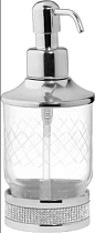 Дозатор Boheme Royal Cristal Chrome настольный