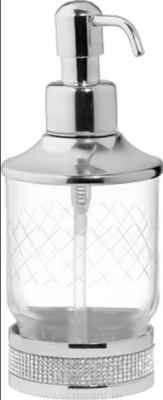 Дозатор Boheme Royal Cristal Chrome настольный