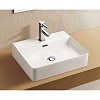 Раковина накладная Azario 515x425x135 прямоугольная, белый