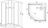 Душевая кабина Timo Ilma 709 (90*90*225)