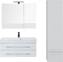 Мебель для ванной Aquanet Верона 90 подвесная белая