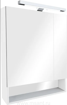 Зеркало-шкаф Roca Gap 70 белое матовое