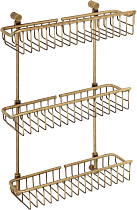 Полка Migliore Complementi ML.COM-50.703.BR бронза