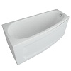 Акриловая ванна Акватек Пандора 160x75 L, с каркасом, сливом-переливом, без фронтального экрана