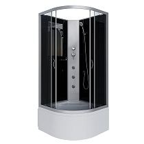 Душевая кабина Niagara Classic NG-2508-14BKG (90х90х200) высокий поддон(40см),стекло тонированное