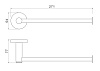 Полотенцедержатель Aquatek AQ4119CR ЕВРОПА
