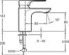 Смеситель для раковины Jacob Delafon Aleo+ E72314-CP
