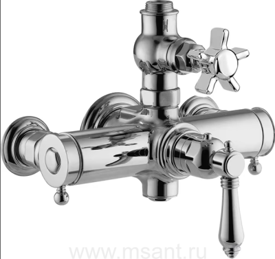 Термостат Nicolazzi Thermostatico 4917CR18 для душа, хром