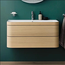 Тумба с раковиной Duravit Happy D.2 Plus 100 средиземноморский дуб