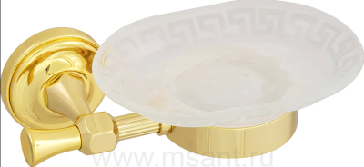 Мыльница Migliore Fortuna подвесная, золото