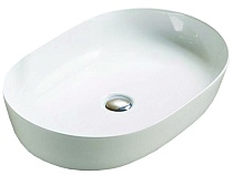 Раковина Azario накладная 600х415х135 белый глянец