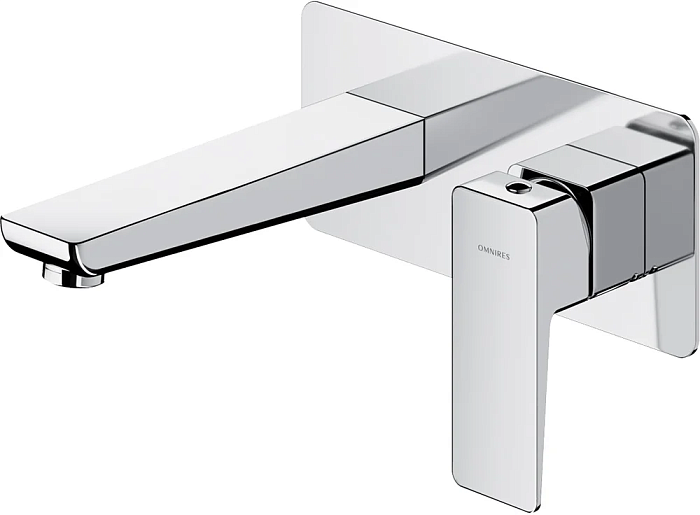 Смеситель для раковины Omnires Parma 7415 С ВНУТРЕННЕЙ ЧАСТЬЮ хром