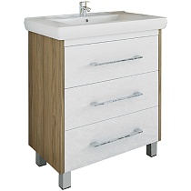 Тумба Sanflor Ларго 70 (ШВ/Б) раковина Фостер 70