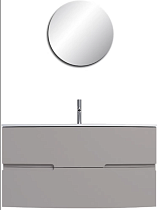 Мебель для ванной Jacob Delafon Nona 100 глянцевый серый титан