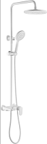 Душевая стойка Boheme Spectre 458-MW белая