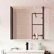 Зеркало Sanflor Бруклин 75 (Дк/Б)