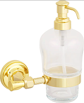 Дозатор Migliore Fortuna подвесной, стекло, золото