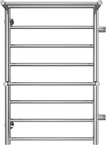 Полотенцесушитель водяной Terminus Анкона П8 500x800 с полкой, с боковым подключением 500 справа