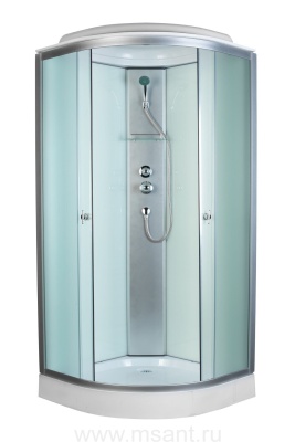 Душевая кабина Aquapulse 4022D fabric white 90*90*220 см (н/п)