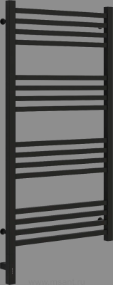 Полотенцесушитель электрический Сунержа Модус 3.0 100х50 черный, L