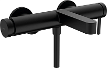 Смеситель Hansgrohe Finoris 76420670 для ванны с душем, матовый черный