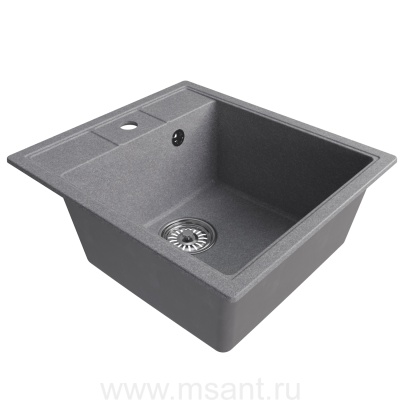 Мойкa MIXLINE ML-GM28 графит (342), 450*500*190мм