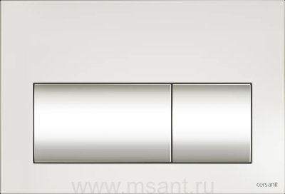 Кнопка смыва Cersanit Presto P-BU-PRE/Wh белая