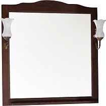 Зеркало ASB-Woodline Римини Nuovo 80 антикварный орех