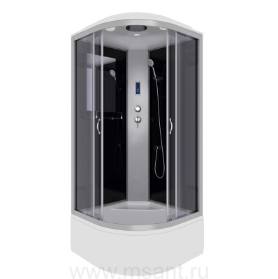 Душевая кабина Niagara Classic NG-2507-14P (80х80х215) высокий поддон(40см),стекло тонированное 