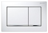 Кнопка смыва Geberit Omega 30 115.080.KJ.1 белая/хром