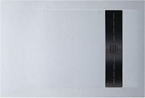Поддон для душа Aquanet Delight 120x80 белый камень